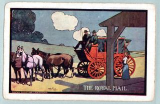 Vintage Postcard The Weston Series Of Aus National Postcards 1 