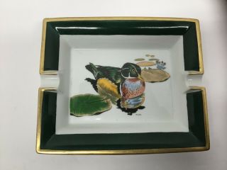 Vintage Hermes Duck Ash Tray Made In Paris,  France