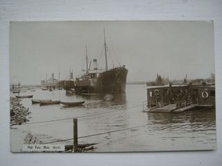 Old R/p Postcard - The High Ferry,  Blyth - Posted 1915