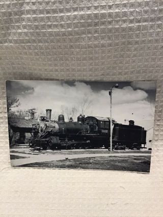 Old Pioneer Village Postcard,  1889 Baldwin Locomotive,  Minden,  Ne