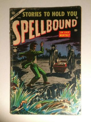 Spellbound 21,  Restored,  Additional Staples Removed,  Dick Ayers Story