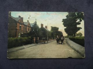Old Postcard Of London Road,  Biggleswade,  Bedfordshire