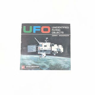 Gerry Anderson - Rare Ufo Tv Series View Master - 3 Reel Set - Vg Complete