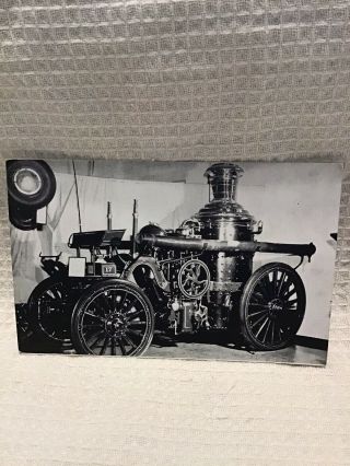 Old Pioneer Village Postcard,  1880 Chicago Fire Engine No.  17