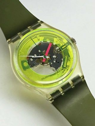 Swatch Collectible Techno - Sphere GK101 Vintage 1985 Watch,  Swatch Guard 4