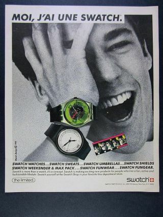 Swatch Collectible Techno - Sphere GK101 Vintage 1985 Watch,  Swatch Guard 6