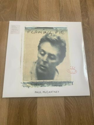 Paul Mccartney Flaming Pie 2x Lp Gatefold Audiophile Ed Germany Sticker