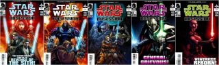 Star Wars Obsession 1 2 3 4 5 Comics Set 1st Print Asajj Ventress Clone Movie