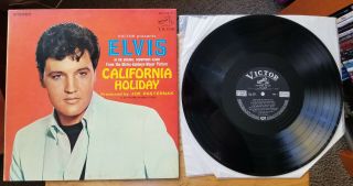 Elvis Presley Orig.  Japan Lp " California Holiday (spinout) " Sra - 5076 1966