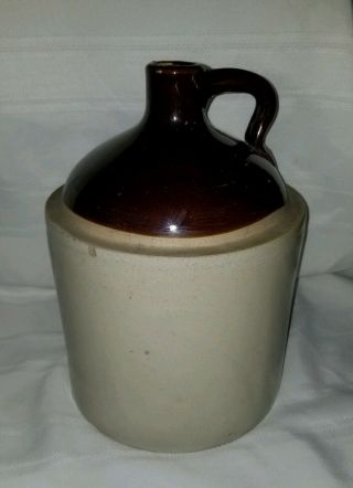 Antique 2 - Gallon Western Stoneware Company Maple Leaf Jug - 2