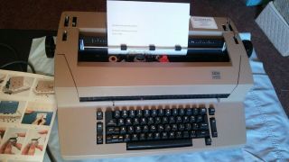 Ibm Correcting Selectric Ii Electric Typewriter Vintage,  &
