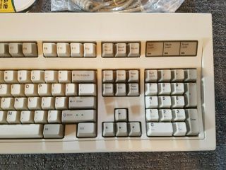 Vintage IBM Model M Clicky Keyboard 1391401 1991 & PS/2 to USB adapter 3