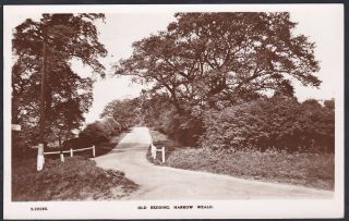 Old Redding.  Harrow Weald.  Nr Harrow.  Middlesex,  R/p 1950 Postal.  Postcard
