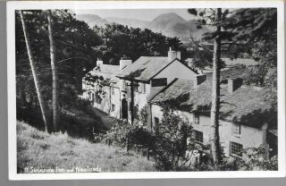 Swinside Inn & Newlands - Old Unposted Postcard Keswick