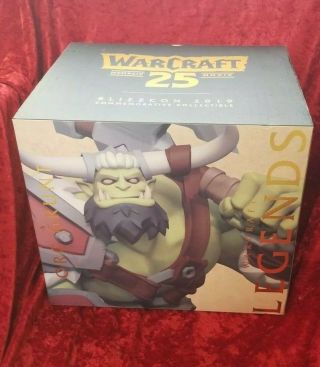 Blizzcon 2019 Blizzard Legends 9 " Statue World Of Warcraft: Orc Grunt
