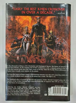 X - Men - MESSIAH COMPLEX - Hardcover - Graphic Novel - Marvel 2