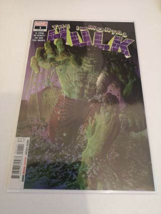 The Immortal Hulk 1 1st Print Marvel Comics