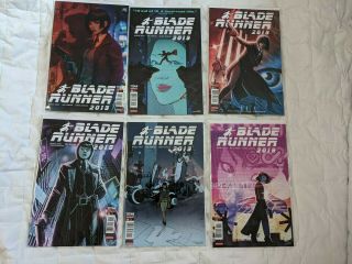Blade Runner 2019 Issues 1 - 12 Cover A 1st Print Complete Titan Comics Nm