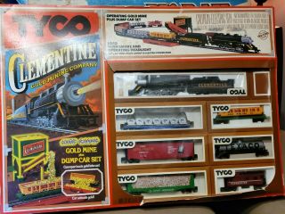 Vintage Tyco Clementine Gold Mining Company Ho Train Set Appears To Be