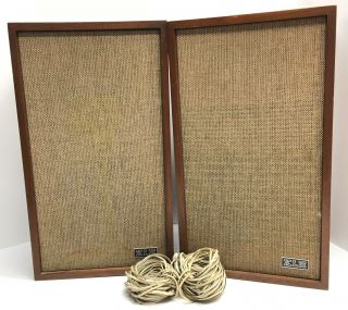 Vintage Klh Model Twenty - Four / 24 Loudspeaker System Audio
