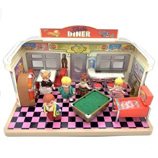 Vintage 1988 Tyco Dixie’s Diner Playset,  Dolls & Accessories