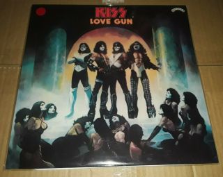 Kiss - Love Gun - Not 180 Gram Red Colored Vinyl Lp Record
