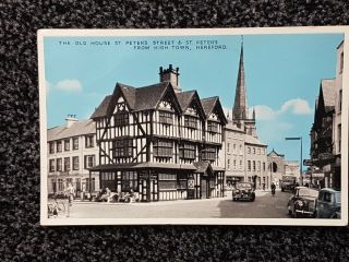 Antique Postcard Of The Old House,  St Peter 