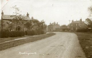 Needingworth - Old Real Photo Postcard View