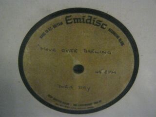 Record 7” Single Doris Day Move Over Darling Demo 115