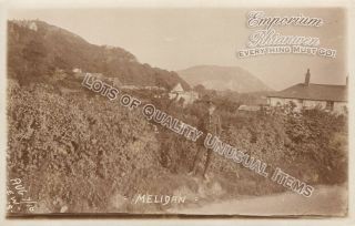 2 Old Rare Photos Meliden Wwi Soldiers Talargoch Camp Dyserth Graig Fawr Aug1916