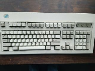 Vintage Ibm Model M Clicky Keyboard 1391401 1993 & Ps/2 To Usb Adapter