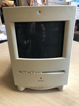 Vintage Mac Apple Macintosh Color Classic Computer M1600