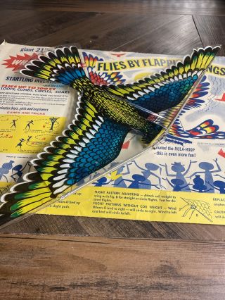 Vintage 1958 Wham - O Flying Flapping Bird Giant 21 