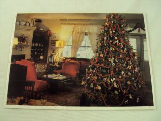 Vintage Red Lion Inn,  Stockbridge,  Massachusetts Photo Postcard Travel Souvenir A3