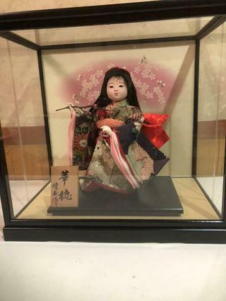 Ichimatsu Doll 43.  5cm Japanese Traditional Toy Geisha Kimono Girl Vintage Rare 2