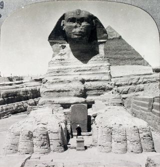 Keystone Stereoview Of The Sphinx At Giza,  Egypt From 600/1200 Card Set 779 - T2