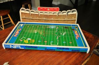Vintage Tudor Nfl Electric Football Game Vikings Vs.  Packers 1970