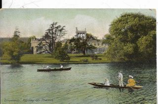 Henley On Thames,  " Greenlands ",  Oxfordshire Old Postcard