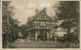 Leominster Grange Court Municipal Old Town Hall Postcard Herefordshire Frith