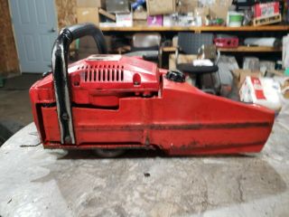 Vintage Jonsered 630 Chainsaw Power Head Only Parts needs fuel line 3