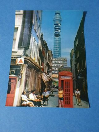 Old Stock 3d London Postcard,  View Of The Gpo Post Office Tower