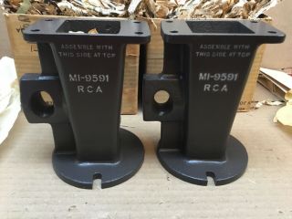 Two Vintage Rca Mi - 9591 Throats With Boxes,  Nos.  (q2020 - 11 - 68).
