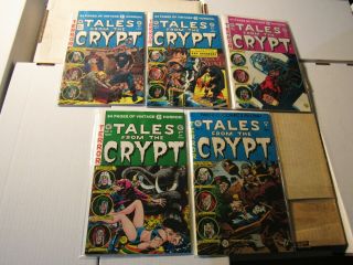 Ec Tales From The Crypt 64 Pages Of Vintage Horror 1,  2,  4,  5 & 6 Nm,  Cooper Age