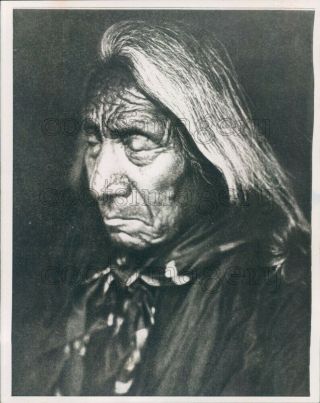 Press Photo Sioux Native American Chief Red Cloud