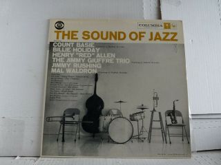 Vg,  " The Sound Of Jazz " Dg Lp From 1958 Canada St Press Billie Holiday P
