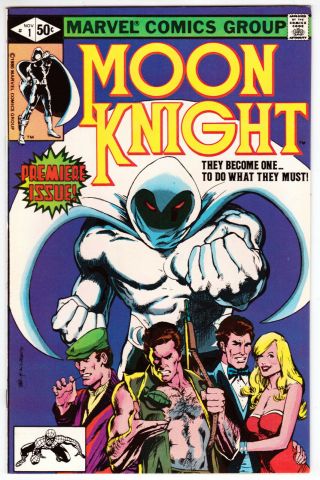 Moon Knight 1 Very Fine - Near 9.  0 First Issue Of Ongoing Series 1980