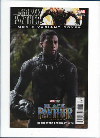 Rise Of The Black Panther 1 Movie Variant Chadwick Boseman Nm (h10)