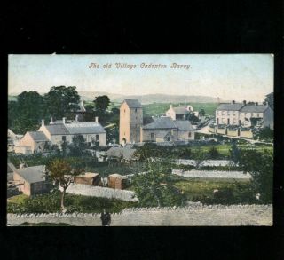 The Old Village Cadoxton Barry Postcard