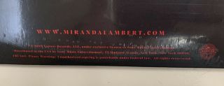 Miranda Lambert Wildcard LP Translucent Red Vinyl Gatefold & 2019 WB 3