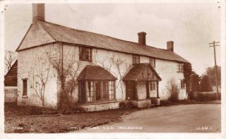 Inglesham - Little Holme Y.  H.  A.  An Old Real Photo Postcard 23907